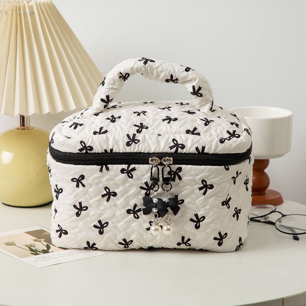 Tocador Organizador Aseo Bag Cosmetic Nylon Gran Capacidad Viajes Con Repes Cumpleaños para Niñas Adolescentes Mujeres