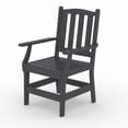 thumbnail image 3 of LuXeo Tuscany Gray HDPE Dining Set- 6 Piece, 3 of 7