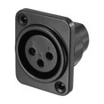 thumbnail image 3 of QJUHUNG Prises XLR 3 Broches Prêtes pour la Diffusion pour un Signal Fiable Lors des Configurations Audio Extérieures, 3 of 3