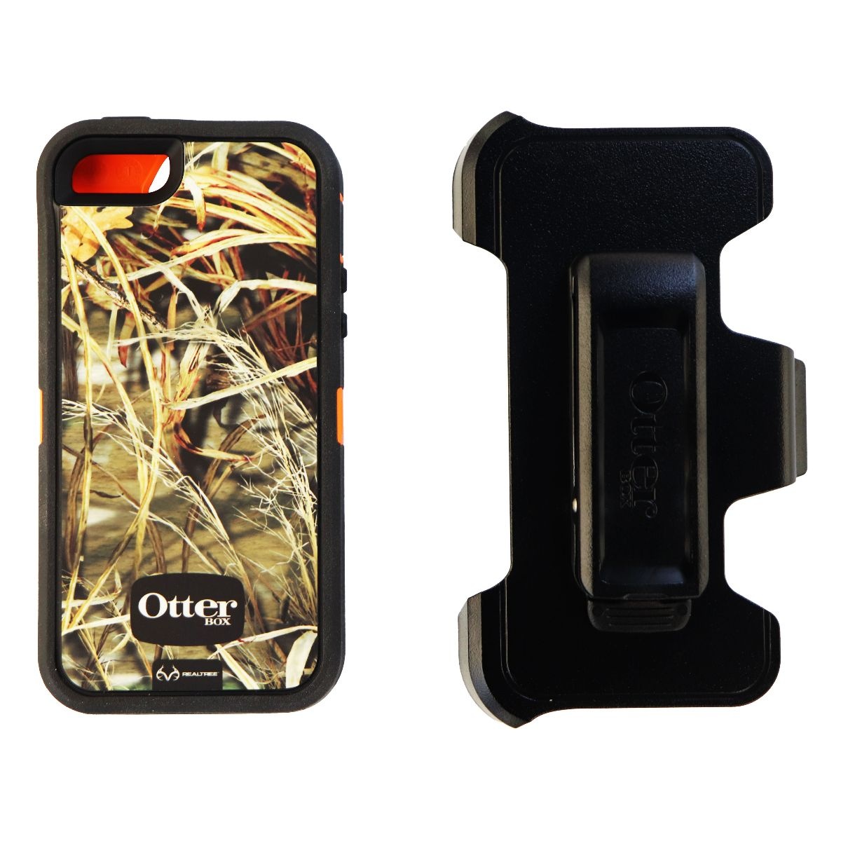 OtterBox Defender Case for iPhone SE 5 5S Realtree Max 4 Orange * OEM Original - image 5 of 8