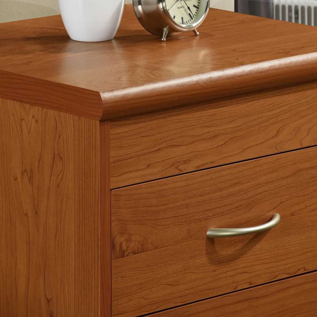 Hodedah 2-Drawer Nightstand, Cherry