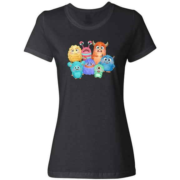 Inktastic Halloween Monsters Women's T-Shirt