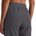 thumbnail image 4 of MASKERT Women's Joggers Pants-Athletic Running with Pockets Tapered Casual Workout Pants Dark Gray （Size XS-XXXL）, 4 of 9