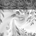 thumbnail image 6 of Cloth Napkins Set of 8 - 20x20 Inches, Grey Eucalyptus Leaves Washable Reusable Table Napkins, Spring Summer Botanical Soft & Absortbent Dining Napkin for Party Wedding Hotel Restaurant, 6 of 8