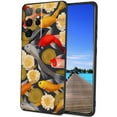 thumbnail image 1 of Compatible with Samsung Galaxy S21 Ultra Phone Case, Japanese-Style-Koi-fish-2 Case Silicone Protective for Teen Girl Boy Case for Samsung Galaxy S21 Ultra, 1 of 1
