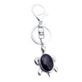 thumbnail image 4 of Bolsa Cadena de Piedras Animal Colgante Tortuga Llavero Llavero - Jaspe rojo, tal se describe Blue Yinane llavero de tortuga para hombres, 4 of 4
