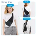 thumbnail image 6 of Sling Bag Slim Crossbody Personal Pocket Chest Bag Men Women Anti-Thief Shoulder Bag Backpack Casual Daypack Fanny Pack Travel, 6 of 16