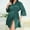 Green, variant on SBYOJLPB Women's Lace-Trim Silk Robes Bride Bridesmaid Kimono Satin Bathrobe V Neck Sleepwear with 3/4 Sleeve Red 10(XL)