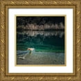 thumbnail image 1 of Fangueiro, Jose 12x12 Gold Ornate Wood Framed with Double Matting Museum Art Print Titled - Mergulho, 1 of 4