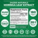 thumbnail image 3 of Zazzee Moringa Leaf 20:1 | 20,000 mg | 180 Cápsulas, 3 of 3