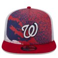 thumbnail image 2 of Men's New Era Red Washington Nationals Court Sport 9FIFTY Snapback Hat, 2 of 6