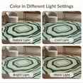 thumbnail image 7 of ODIKA 5'x7' Washable Area Rug Over Abstract Geode Layered Contemporary Bands Carpeta Para That Flowing Dynamic for Small Living Room, Bedroom, Easy Care, Non-Shedding, Pet Friendly, 7 of 7