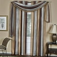 thumbnail image 5 of Designer Home Ombre Window Curtains, Modern Semi-Sheer Window Curtain Drape Shade Panels, Window Treatment for Livingroom, Bedroom and Kitchen, 5 of 6