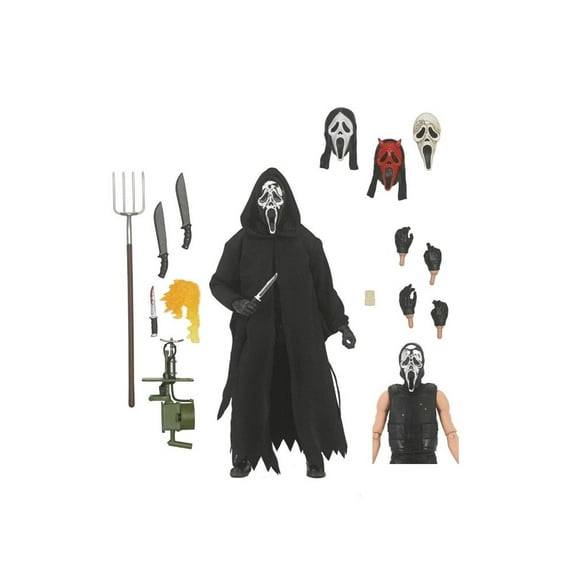 Estbridge 7” Scale Scream Action Figure  Deluxe Edition - Ghostface Action Figure