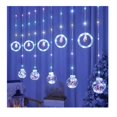 thumbnail image 2 of Luces navideñas con forma de cascada, diseño de guirnalda, Arosbola, 220 V, 2 of 4