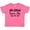 Hot Pink, variant on Inktastic My Gram Loves Me Scandinavian Girls Baby T-Shirt