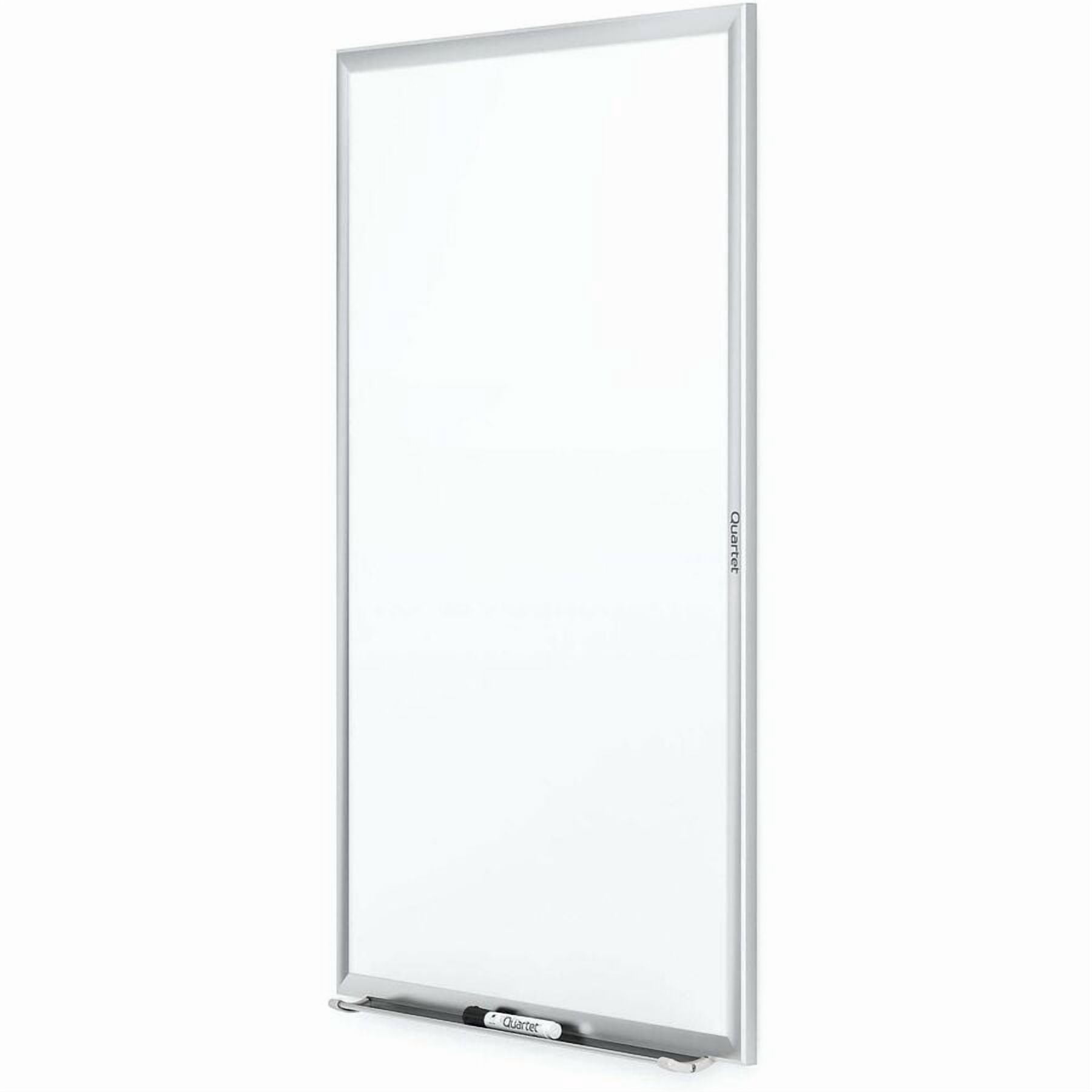 Quartet Classic Total Erase Dry-Erase Board, 24" x 18" (2' x 1.5'), Silver Aluminum Frame