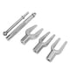 thumbnail image 4 of Removedor de rótula de barra de amarre, juego de removedor de rótula de barra de amarre de 5 piezas Herramientas de horquilla de extractor de brazo Pitman universal de acero para automóviles Camiones, 4 of 5