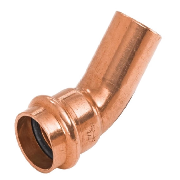 NIBCO 45 Degree Elbow Copper Pipe Fitting - 10 Pack, 3/4 In.