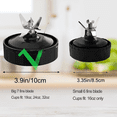 thumbnail image 4 of Accesorios porta cuchillas para exprimidor Ninja 900W/1000W Extractor de 7 aletas, 4 of 4