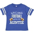 thumbnail image 3 of Inktastic Watching Football with my Auntie Boys or Girls Toddler T-Shirt, 3 of 5