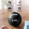 thumbnail image 3 of Balón Medicinal de 2 kg Negro Muuk Fitness, 3 of 7