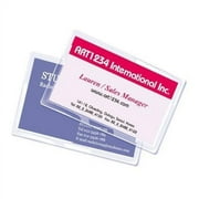 Royal Sovereign RF05BUSC0100 Business Card Size (2 1/4" x 3 3/4") 5mil Thermal Laminating Pouches - 100 pk - Royal Sovereign-Business Card Size-5mil-100 Pack-Thermal Laminating Pouch Film