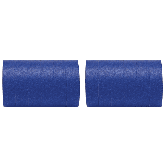 Blue Painters Tape Masking Tape 1 Inch, DIY or Professional Painter (12 Pack,22Yard per Roll)