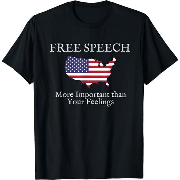 Free Speech Is More Important - First Amendment T Shirt