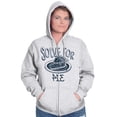 thumbnail image 3 of Solve Pi Math Geeky Nerdy Funny Smart Zip Up Hoodie Men's Women's Brisco Brands L, 3 of 6