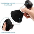 thumbnail image 3 of 6 Pcs Professional Salon Barber Capes with Neck Duster and Combs Brush Waterproof Hair Cutting Capes Adjustable Snap Closure for Women Men Hair Stylist Salon Barbershop Hairdressing, 3 of 7