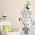 thumbnail image 2 of 24pcs Acrylic Hexagon Wall Stickers for Home Living Room Bedroom Decor, 2 of 4