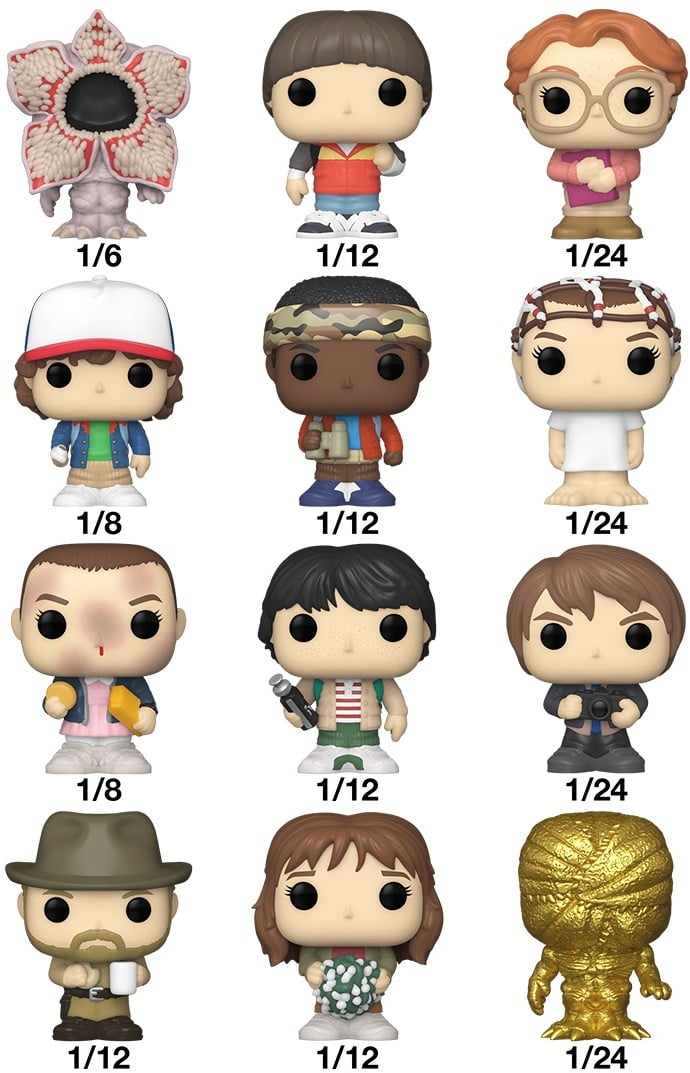 Funko Bitty POP! Singles: Stranger Things SZN1 (One Random Bitty POP! Per Purchase)