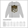 thumbnail image 7 of Pittsburgh Shield Long Sleeve T-shirt Game Day Fantasy Football Fan Steel City, 7 of 7
