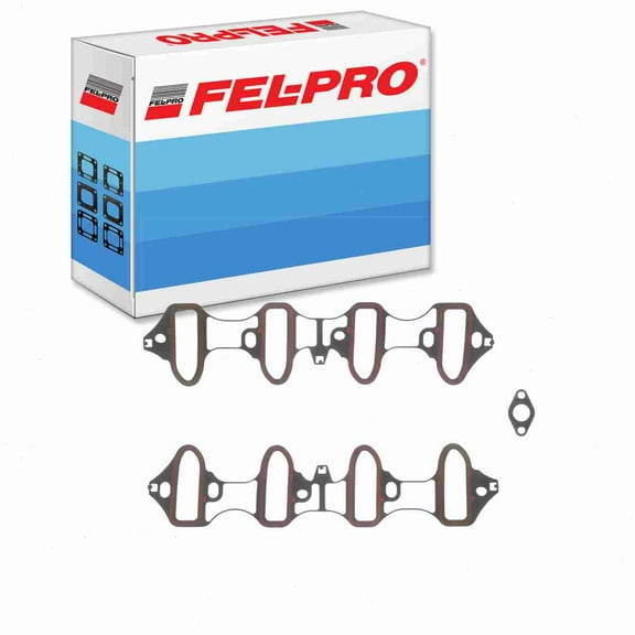 Fel-Pro Intake Manifold Gasket Set compatible with Chevrolet Silverado 1500 4.8L 5.3L 6.0L V8 1999-2003