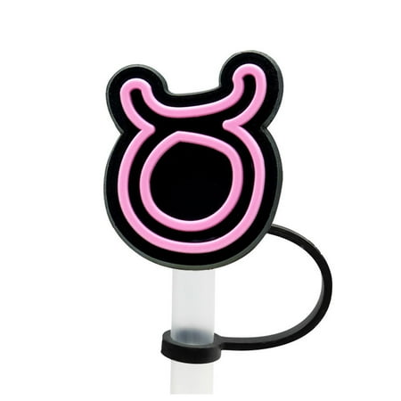 

straw covers cute bear food grade rubber lovely gift Silicone Straw Tips Cover Cute Reusable Drinking Lids Proof Plugs For Decor Outdoor