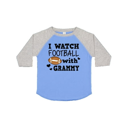 

Inktastic I Watch Football with My Grammy Gift Toddler Boy Girl T-Shirt