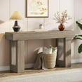 thumbnail image 1 of Tribesigns 63-Inch Long Console Table, Wooden Rectangular Sofa Table Behind The Couch, 1 of 5