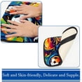 thumbnail image 3 of Football Soft, Comfortable, Furry Printed Car Armrest Cover - Armrest Accessory - 12.5x8.2 Inch, 3 of 6
