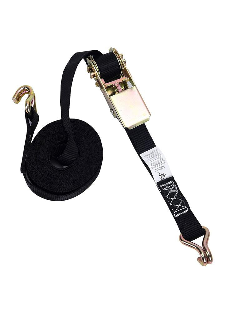 Tohuu Ratchet TieDown Straps Keeper Tie Down Ratchet Straps 1Inch x 12Ft Ratchet Straps with