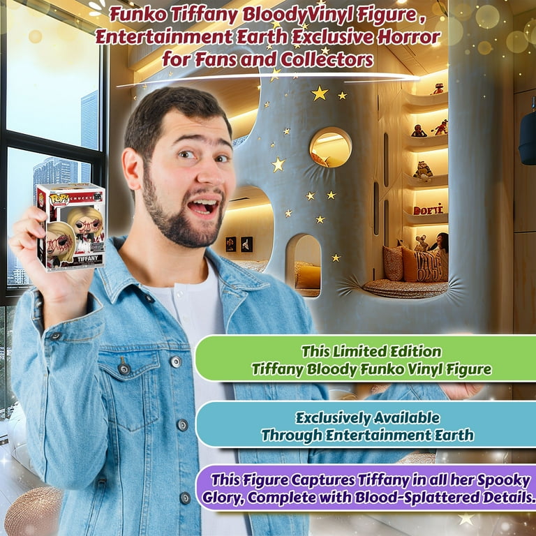Tiffany Bloody Funko Pop Movies Bride of Chucky Collectible EE