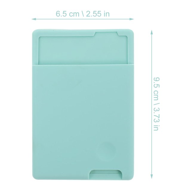 WASHWEPE Bolsillo Adhesivo Para Teléfono Con Y Material Duradero Para Tarjetas