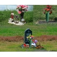 thumbnail image 5 of Plastic Cemetery Vases with Spikes 12 Pack Memorial Flower Vase Cemetery Decorations for Grave Decorations for Cemetery Vases for Flowers Plastic Vases for Flowers Cemetery Flowers for Grave Vase, 5 of 6