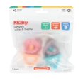 thumbnail image 3 of Chupete Nuby Softees de Silicona con Mordedor – Pack de 5, 0+ Meses, 3 of 4
