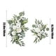 thumbnail image 3 of Arco de boda y decoración floral para mesa | Arreglo floral de seda artificial y plástico | Letrero de bienvenida de 2 piezas y centro de mesa para fotografía de bodas y decoración de fiestas, 3 of 6