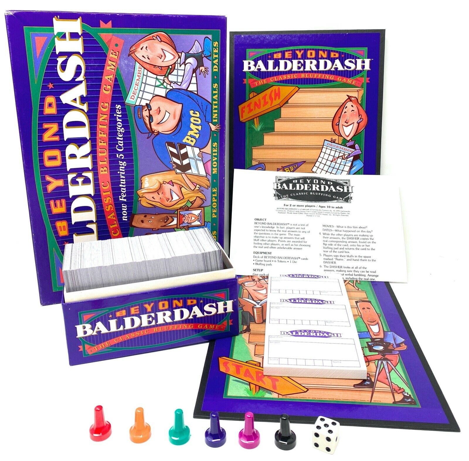 Parker Brothers, Beyond Balderdash, 4+ Categories, Imagination