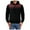 Black, variant on Vedolay Mens Zip Up Hoodie Long Sleeve Crewneck Pullover Print Sweatshirt Jumper Top Gray,4XL