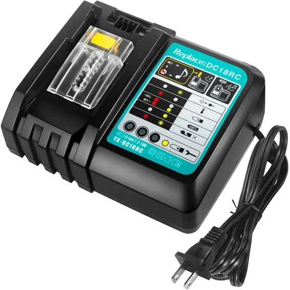 BL1850 14.4V-18V Li-Ion Battery Charger For Makita BL1860 BL1840B BL1820 BL1815