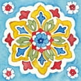 thumbnail image 2 of Coulter, Cynthia 26x26 White Modern Wood Framed Museum Art Print Titled - Turkish Tile IV, 2 of 4