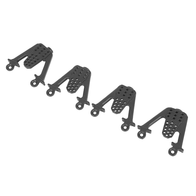 4 Torres de Choque para Coche RC, Torres de Amortiguador de metal Ajustables, Accesorio para Coche RC de Alta Resistencia, Apto para Coche SCX10 1/10 RC